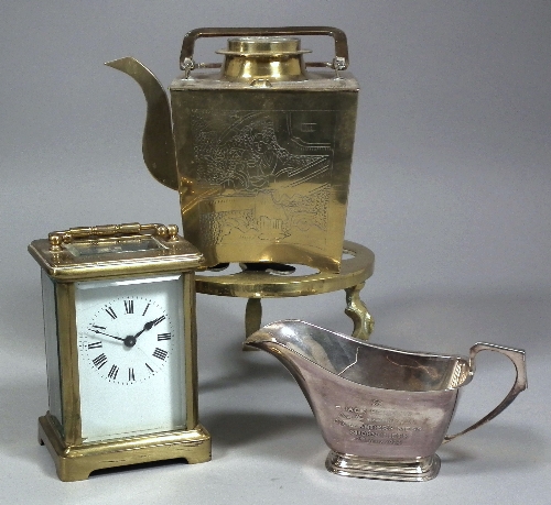 An Elizabeth II silver sauce boat