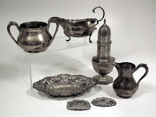 An Elizabeth II silver sugar castor