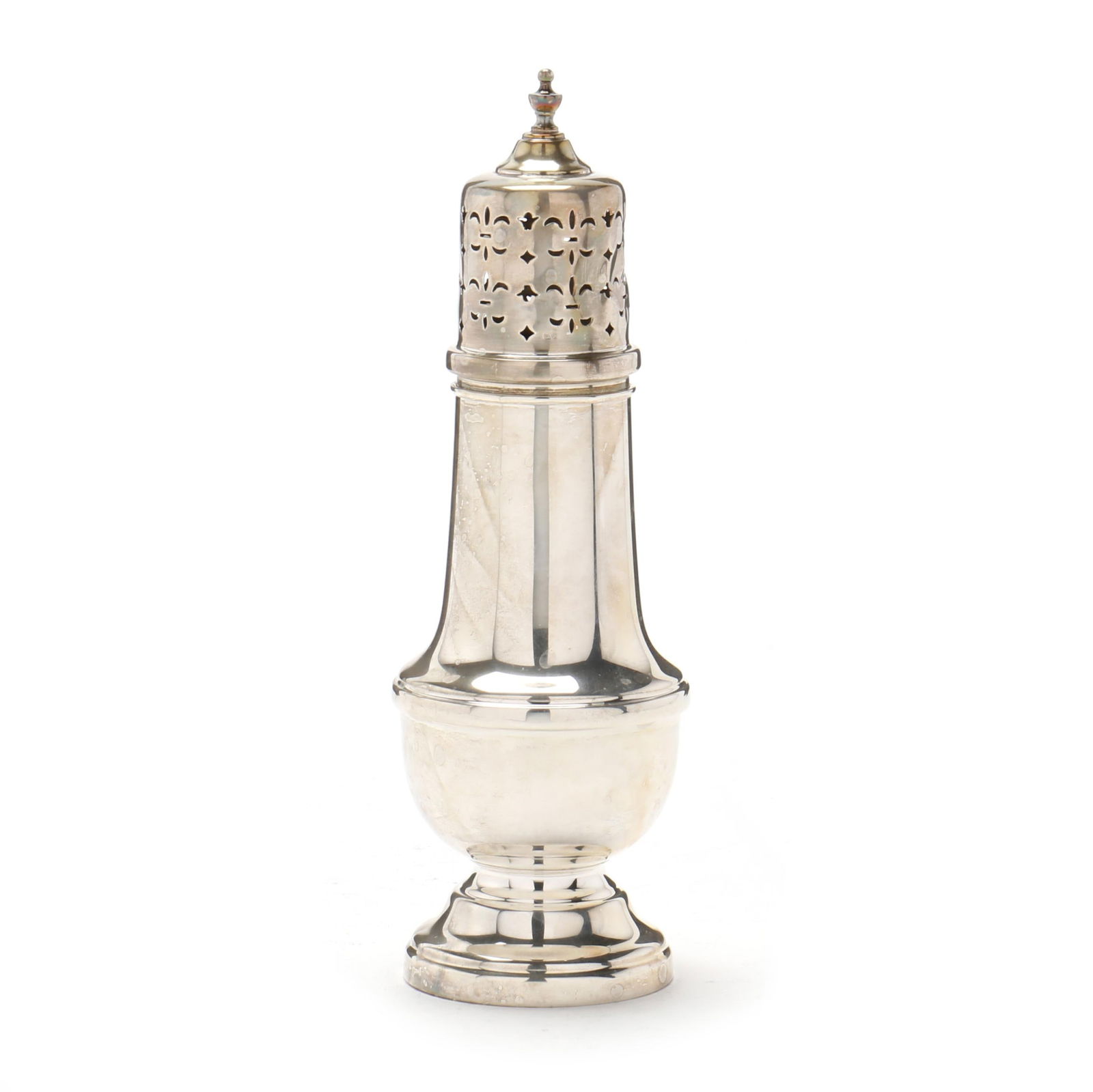 AN ELIZABETH II SILVER SUGAR