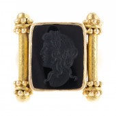 AN ELIZABETH LOCKE BLACK ONYX