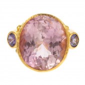 AN ELIZABETH LOCKE PINK TOURMA
