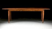 AN ELM AND CHERRY REFECTORY TA