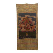 AN EMBROIDERED KESI APPLIQUE O