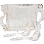An Emilia Castillo Silver-Plat