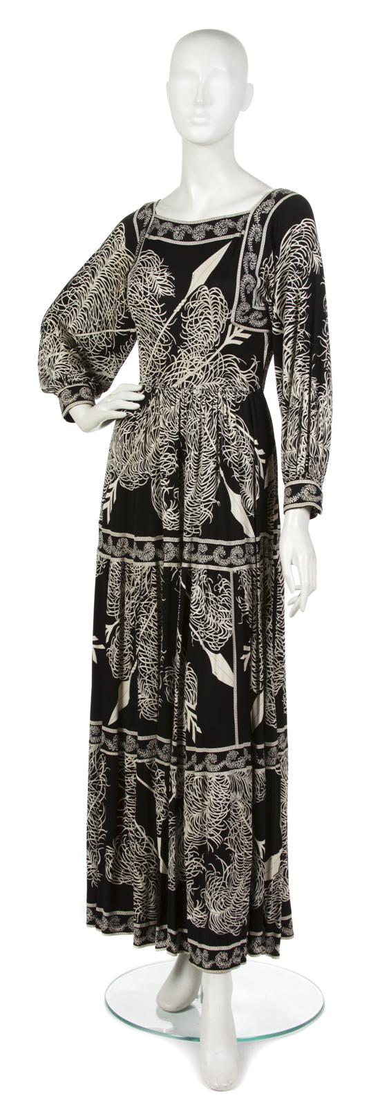 An Emilio Pucci Black and White