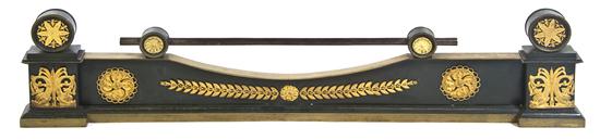 An Empire Gilt and Patinated Bronze