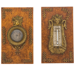 An Empire Gilt Bronze and