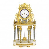 AN EMPIRE GILT BRONZE MOUNTED