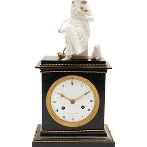 An Empire Gilt Metal Mounted
