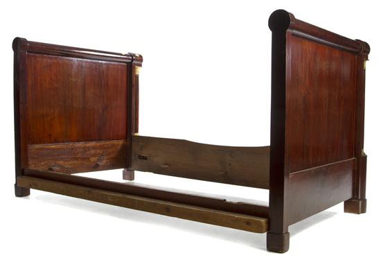 An Empire Mahogany and Gilt