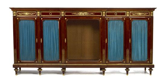 An Empire Mahogany and Gilt