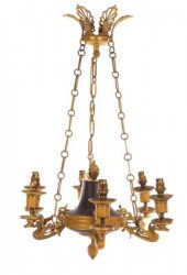 An Empire ormolu and bronze si