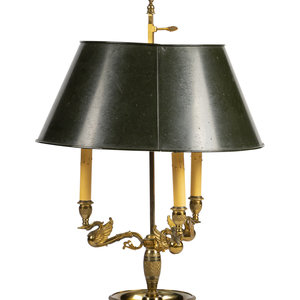 An Empire Style Brass Bouillotte