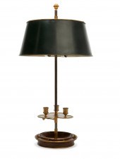 AN EMPIRE STYLE BRONZE AND TOL