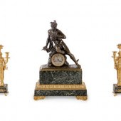 An Empire Style Gilt and Patin
