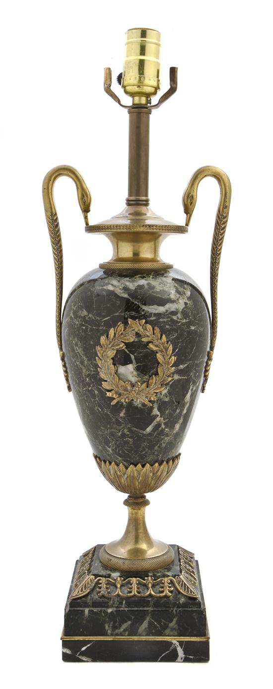 *An Empire Style Gilt Bronze