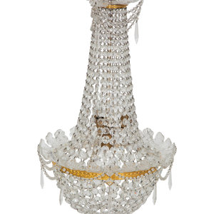 An Empire Style Gilt Bronze and Cut