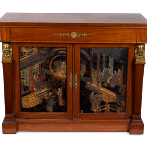 An Empire Style Gilt-Bronze-Mounted