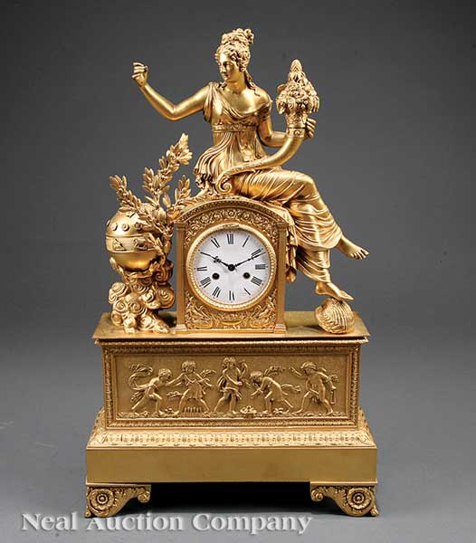 An Empire-Style Gilt Metal