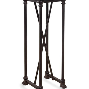 An Empire Style Iron Pedestal