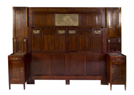 An Empire Style Mahogany and Gilt