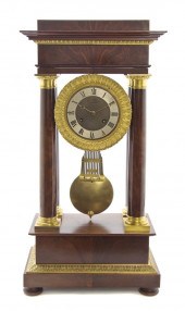 An Empire Style Mahogany and G