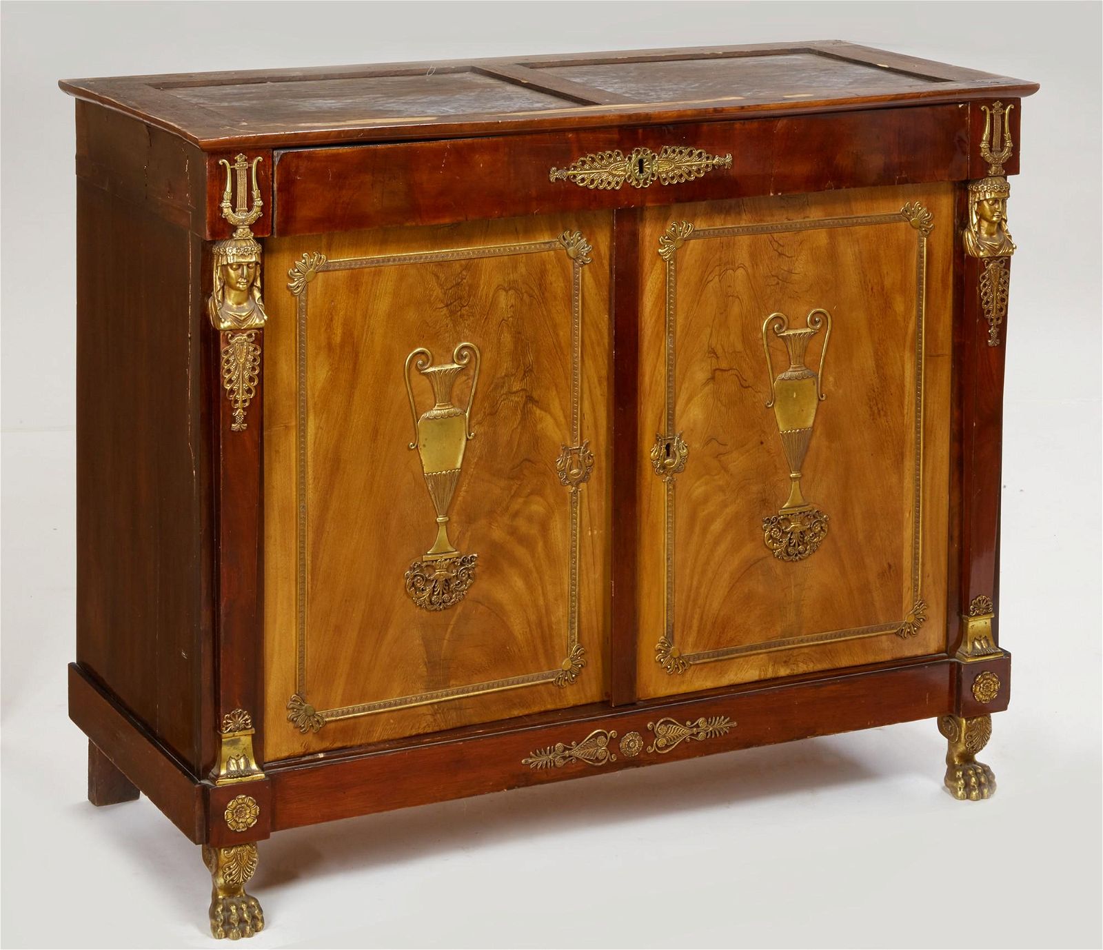 AN EMPIRE STYLE MEUBLE D APPUIAn