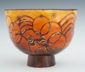 An Enamel on Copper Bowl by Ce