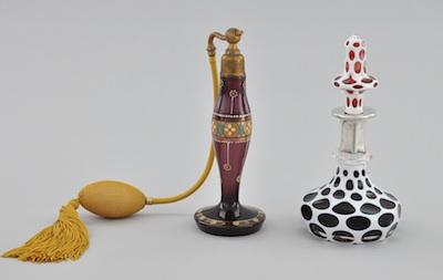 An Enameled Glass Atomizer and A