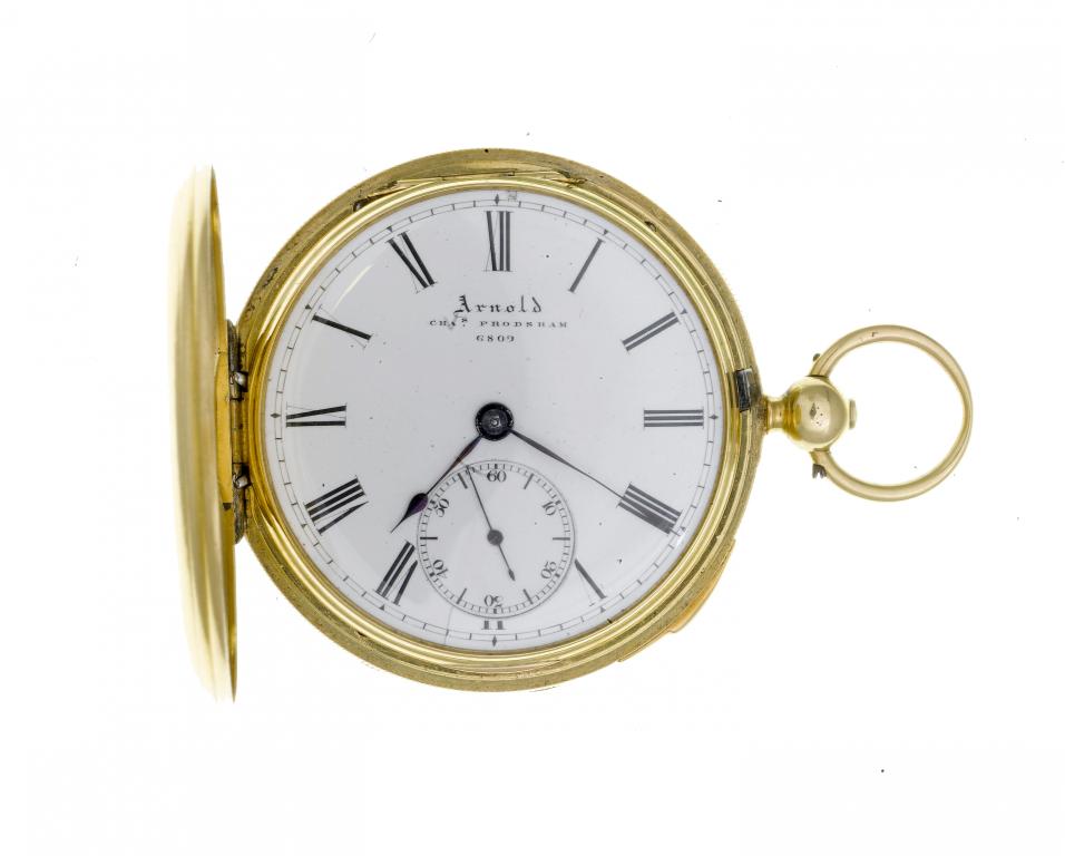 AN ENGLISH 18CT GOLD QUARTER