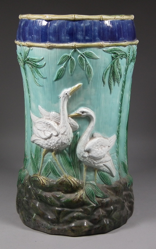 An English 19th Century majolica