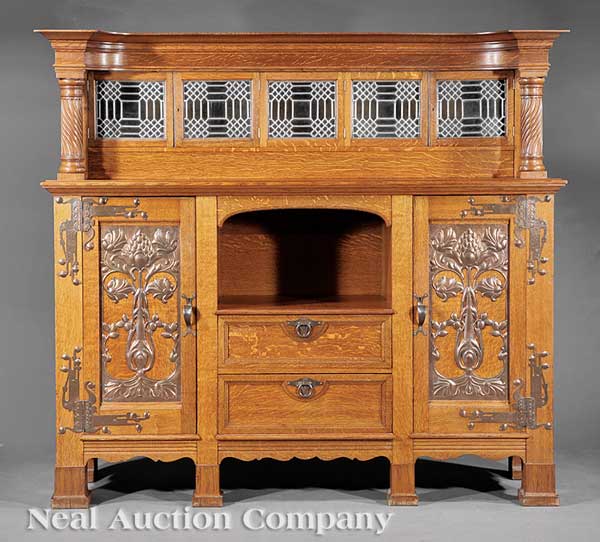 An English Arts and Crafts Carved