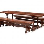 An English Baroque Style Walnu