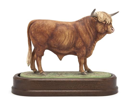 An English Bone China Model of a