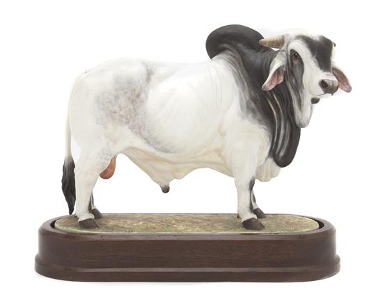 An English Bone China Model of a