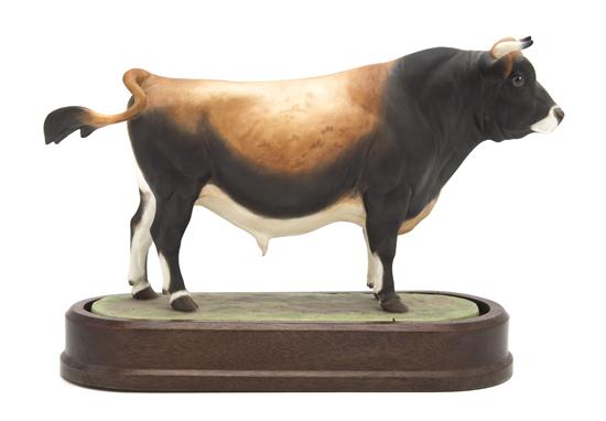An English Bone China Model of a