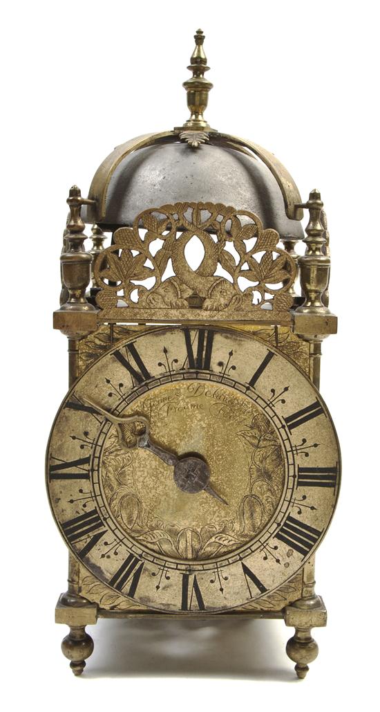 An English Brass and Iron Lantern