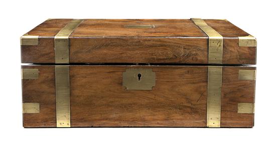 An English Brass-Banded Burlwood