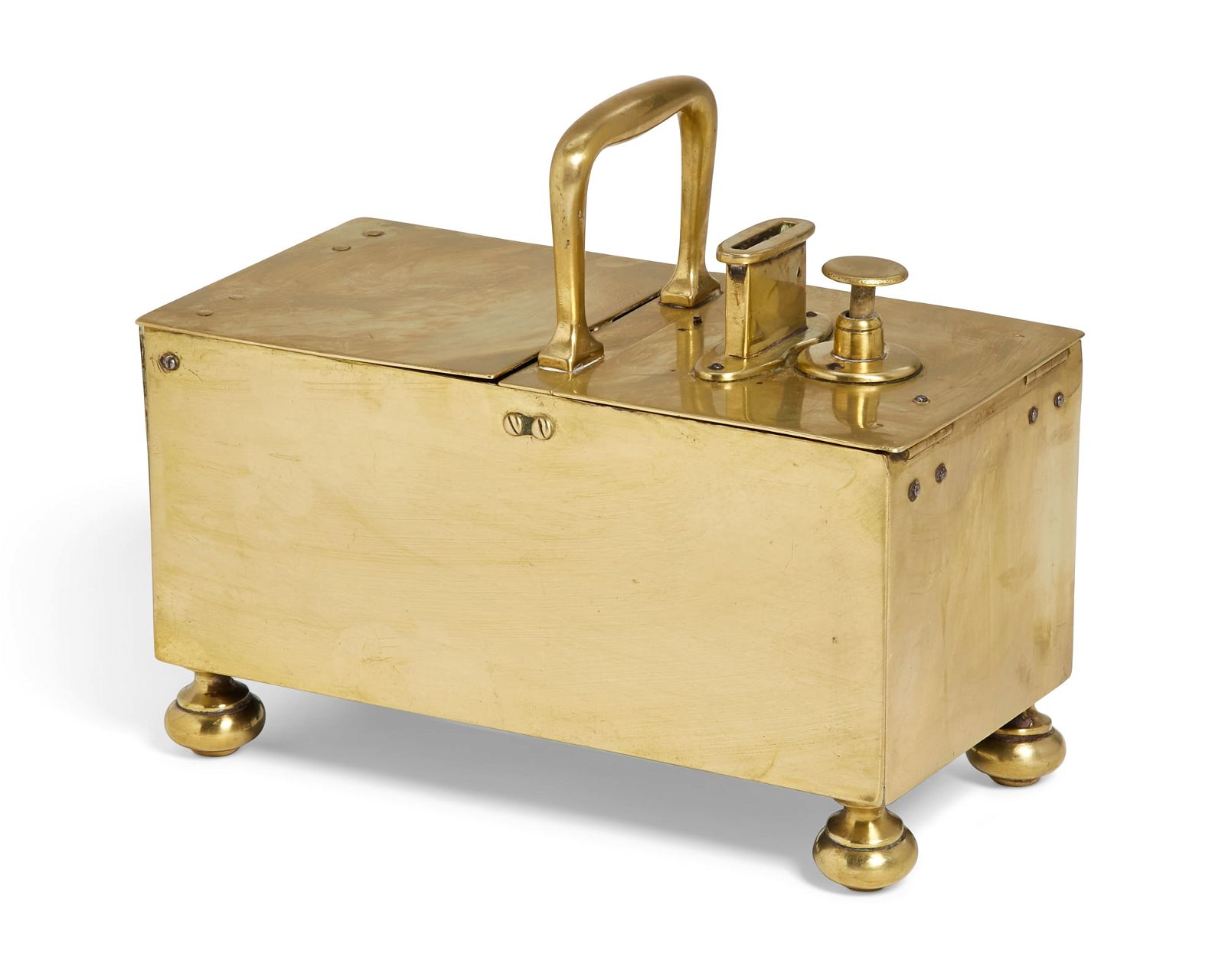 AN ENGLISH BRASS HONOR TOBACCO