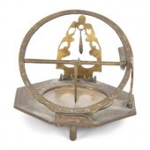 An English Brass Lantern Clock