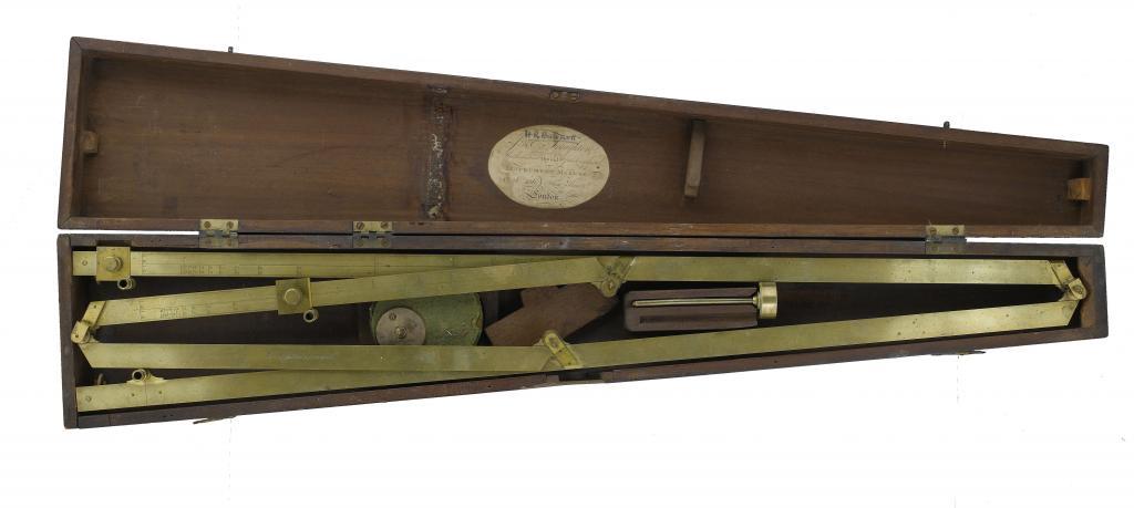 AN ENGLISH BRASS PANTOGRAPH BY JOHN