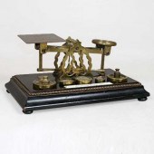 An English Brass Postal Scale