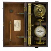 AN ENGLISH BRASS SURVEYING Y L