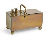 AN ENGLISH BRASS TOBACCO HONOR