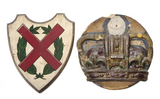 *An English Carved and Polychrome
