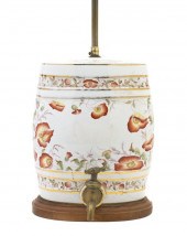 *An English Ceramic Liquor Dis