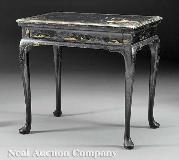 An English Chinoiserie-Decorated