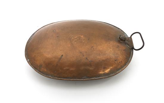 An English Copper Bedwarmer 19th