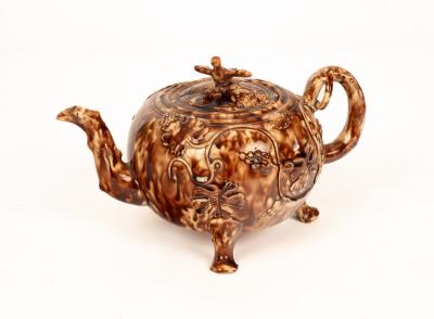 An English creamware Whieldon