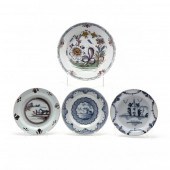AN ENGLISH DELFT POLYCHROME CH